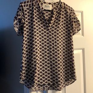 Short sleeve blouse
